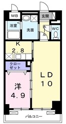 アウリ藤が丘の物件間取画像